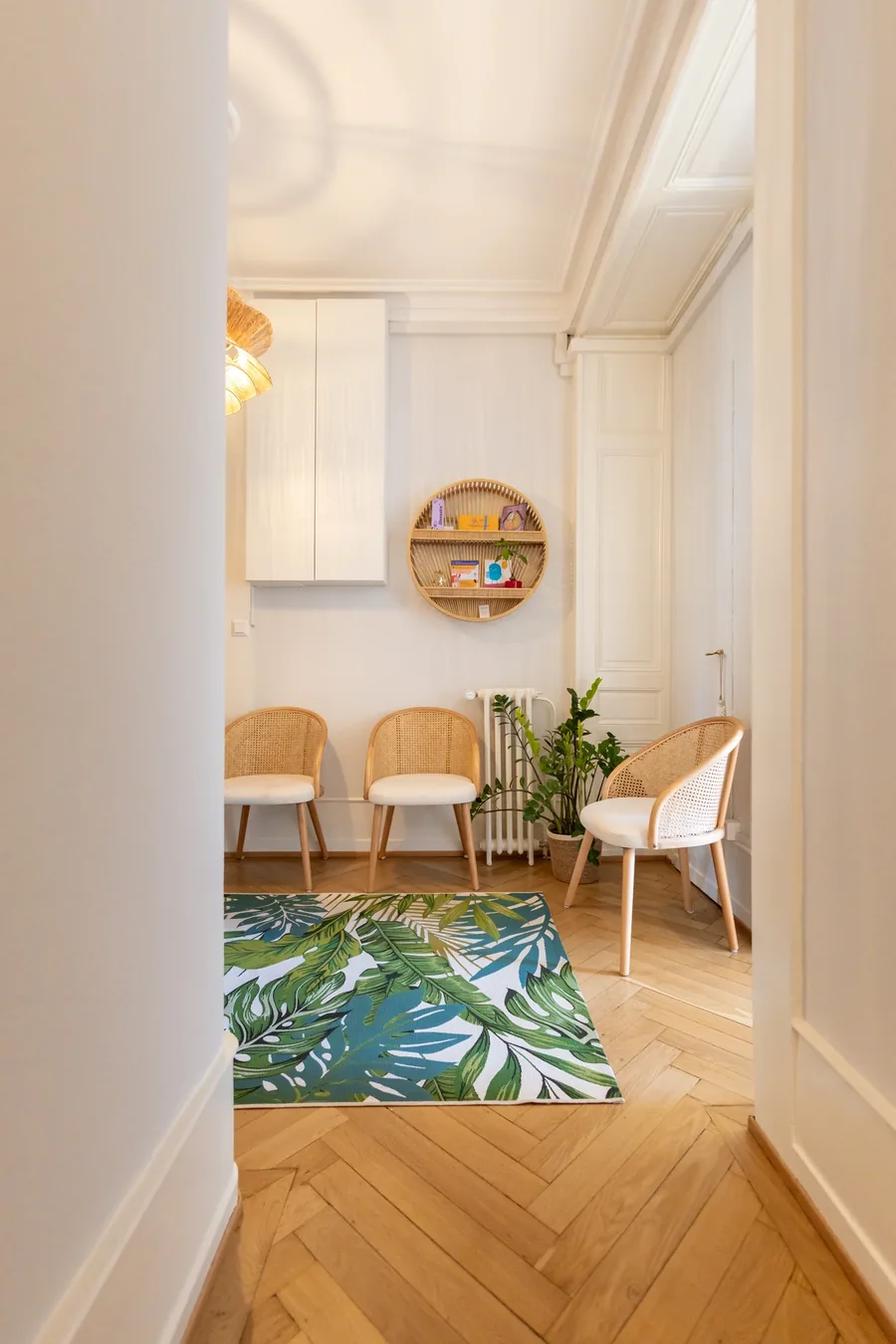 Salle de consultation, ambiance douce